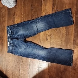 Dark Blue Gap Straight Jean, 34x32